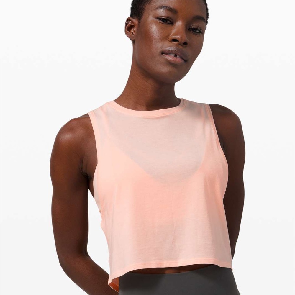 Lululemon Cut Back Crop Tank 6